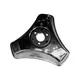 CALOTA ARO 16 METAL C/ CALIBRADOR CROMADA 3 PONTAS ( PAR ) 10031016