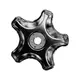 CALOTA ARO 16 METAL C/ CALIBRADOR CROMADA 5 PONTAS ( PAR ) CLM1018