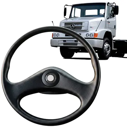 Volante Direção Preto C/Estr/Chaveta Emb 6954647001