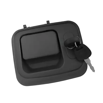 Maçaneta Externa Porta Direito com Chave Cinza 6947607159