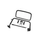 Conjunto Espelho Retrovisor Convexo Lado Direito / Lado Esquerdo para Volkswagen 2P0857513B514B