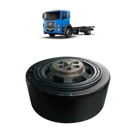 Amortecedor de Vibração Motor MAN D08 Importado 07W105237