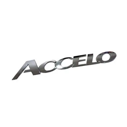 Emblema Cromado Accelo(fixação Adesiva) 9798170314