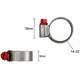 Abraçadeira para Mangueira 14X22X9MM Suprens Galvaniza 796351