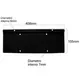Suporte Placa Licencapreto 1C4534006AA