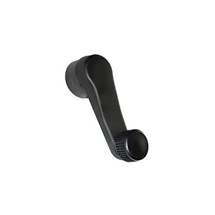 Manivela Vidro Preta Base Baixa 9737600002