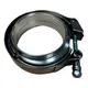 ABRACADEIRA CANALETA C/ FLANGES V-BAND 3.1/2 POLEGADAS MTX CS89