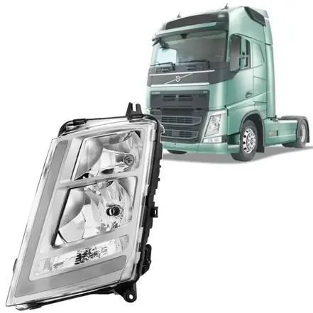 Farol Principal LED C/ Drl - LD VOLVO FH14 FH16 FM14 22239222