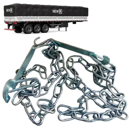 KIT ENGATE CORRENTE CARRETA GUERRA GRANELEIRA COMPLETO SP1345