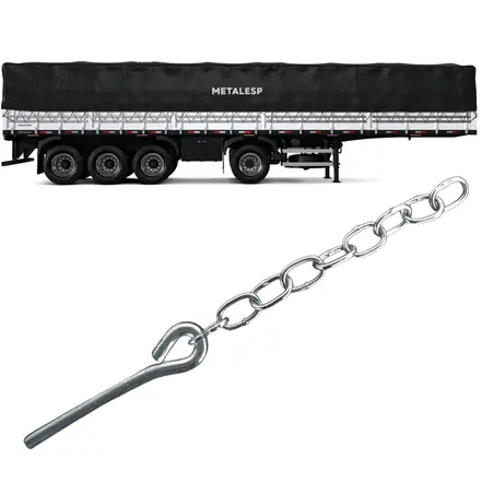 PINO TAMPA CARRETA FUEIRO GRANELEIRA COM CORRENTE 7MM SP1316