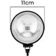FAROL AUXILIAR MILHA H3 REDONDO (CARCACA FERRO) 110MM F58 F58V