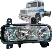 Farol Principal C/ Auxiliar - LE (lente Lisa) MB 1718 2423 9738202261