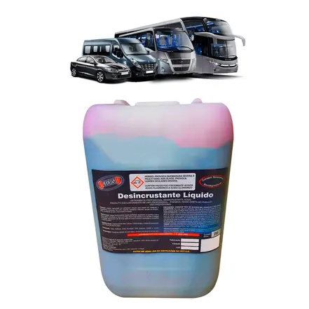 DETERGENTE PROFISSIONAL DESINCRUSTANTE ACIDO 20L DETERSID LB20