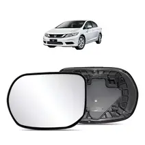 LENTE ESPELHO RETROVISOR ESQUERDO CIVIC 2006-2011 RHRM03