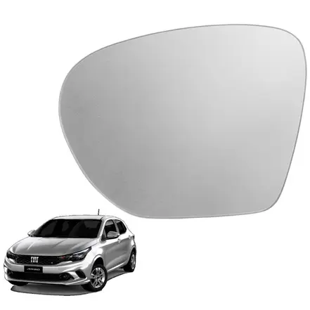 LENTE ESPELHO RETROVISOR ESQUERDO ARGO/CRONOS/STRADA RTYM15G