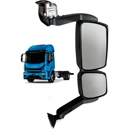 RETROVISOR COMPLETO MANUAL ESQUERDO IVECO CURSOR/TECTOR 5801966736