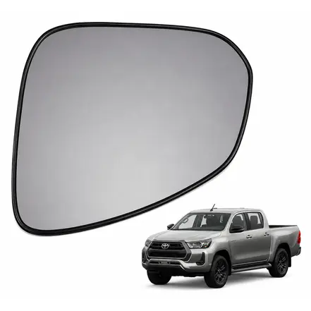 LENTE ESPELHO RETROVISOR ESQUERDO HILUX 2015-2026 RJXM77