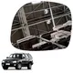 LENTE ESPELHO RETROVISOR ESQUERDO S10 BLAZER SILVERADO RGDM73