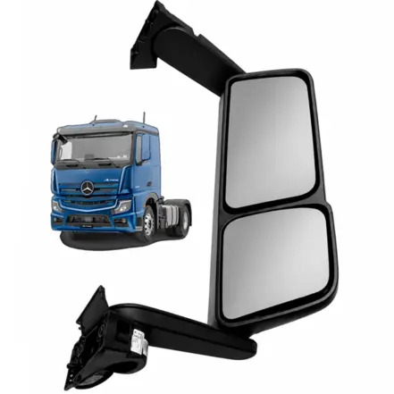 ESPELHO RETROVISOR ELETRICO DIREITO MB ACTROS LTS CABINE 2 3 9608101519