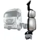 ESPELHO RETROVISOR ELETRICO DIREITO IVECO STRALIS 440 480 5801964373