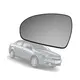 Lente Espelho Retrovisor Esquerdo Grand Siena 2011-2021 RTUM49