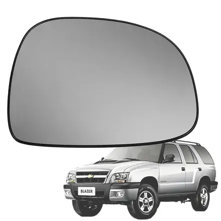 LENTE ESPELHO RETROVISOR DIREITO S10/BLAZER/SILVERADO RGDM72