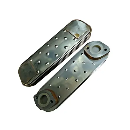 RADIADOR OLEO DO MOTOR MWM X10 X12 (5 PLACAS) VISCONDE 2R0115451