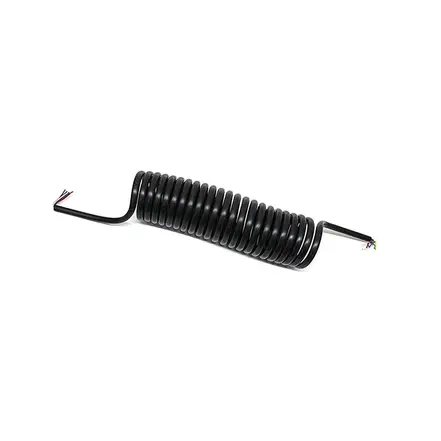 Chicote Espiral Elétrico 7 Fios 6.5M sem Tomada 12V / 24V DNI 082265CH