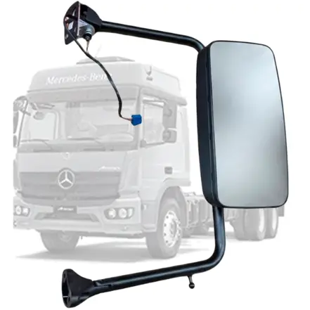 RETROVISOR COMPLETO ELETRICO ESQUERDO ATEGO COM PINO 9588102616
