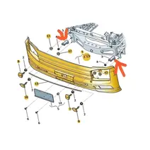SUPORTE PARA PARA CHOQUES 23B807131