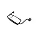 Conjunto Espelho Retrovisor Vidro Bipartido Manual para Volkswagen Lado Esquerdo 2S2857501A