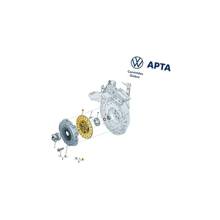 Kit de Embreagem 362MM para Volkswagen Novo Delivery 9170 11180 13180 23B14102523A141031A