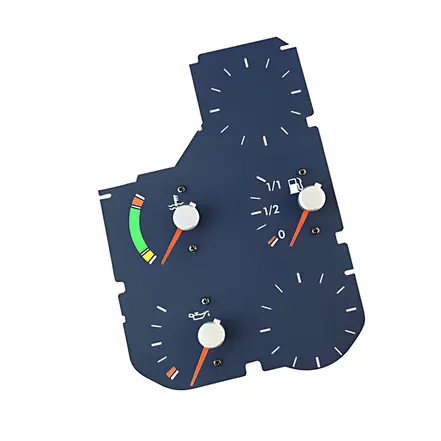 Instrumento Combinado 12V Completo Azul 2R0919860