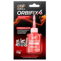 TRAVA ROSCA 10G ALTO TORQUE VERMELHO ORBI 3361677
