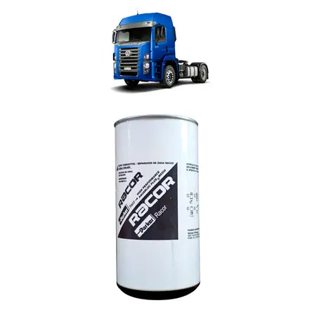 Filtro Separador Água C/ Válvula (usa Copo) Racor 2R0127177J