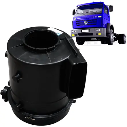 FILTRO AR S/ ELEMENTO S/ BOCAL VW FORD MB RESERPLASTIC 2RK129607