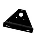 Suporte da Placa Traseira e Lanterna (Plástico) para Volkswagen e Ford T12945411