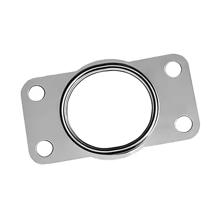 Junta 4 Furos Vedação Turbina Motor MAN D08 6 Cil. Elring 07W145113C