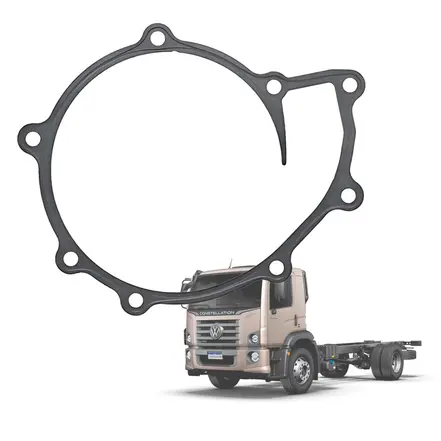 Junta Bomba de Água Motor MAN D08 EURO 5 e 6 Elring Original 07W121327