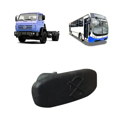 PUXADOR CABO ESTRANGULADO PLASTICO (PRETO) VW T12711139