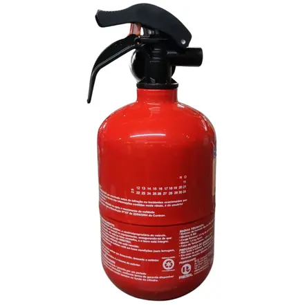 EXTINTOR DE INCENDIO 1KG TIPO BOLINHA / GORDINHO RESIL 2R0016995B