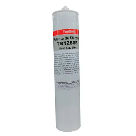 COLA SILICONE NEUTRO MOTOR ALTA TEMPERATURA CINZA 310G 2S0407186D